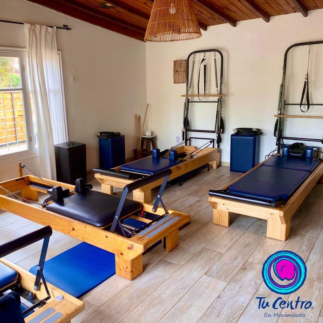 Sala del estudio con camas de reformer